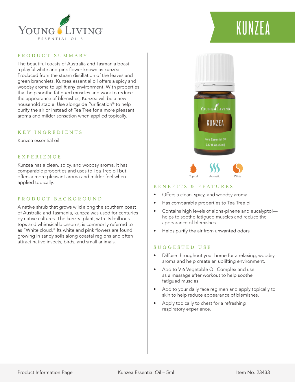 Kunzea Essential Oil Offers a Spicy and Woodsy Aroma to Uplift Any Environment