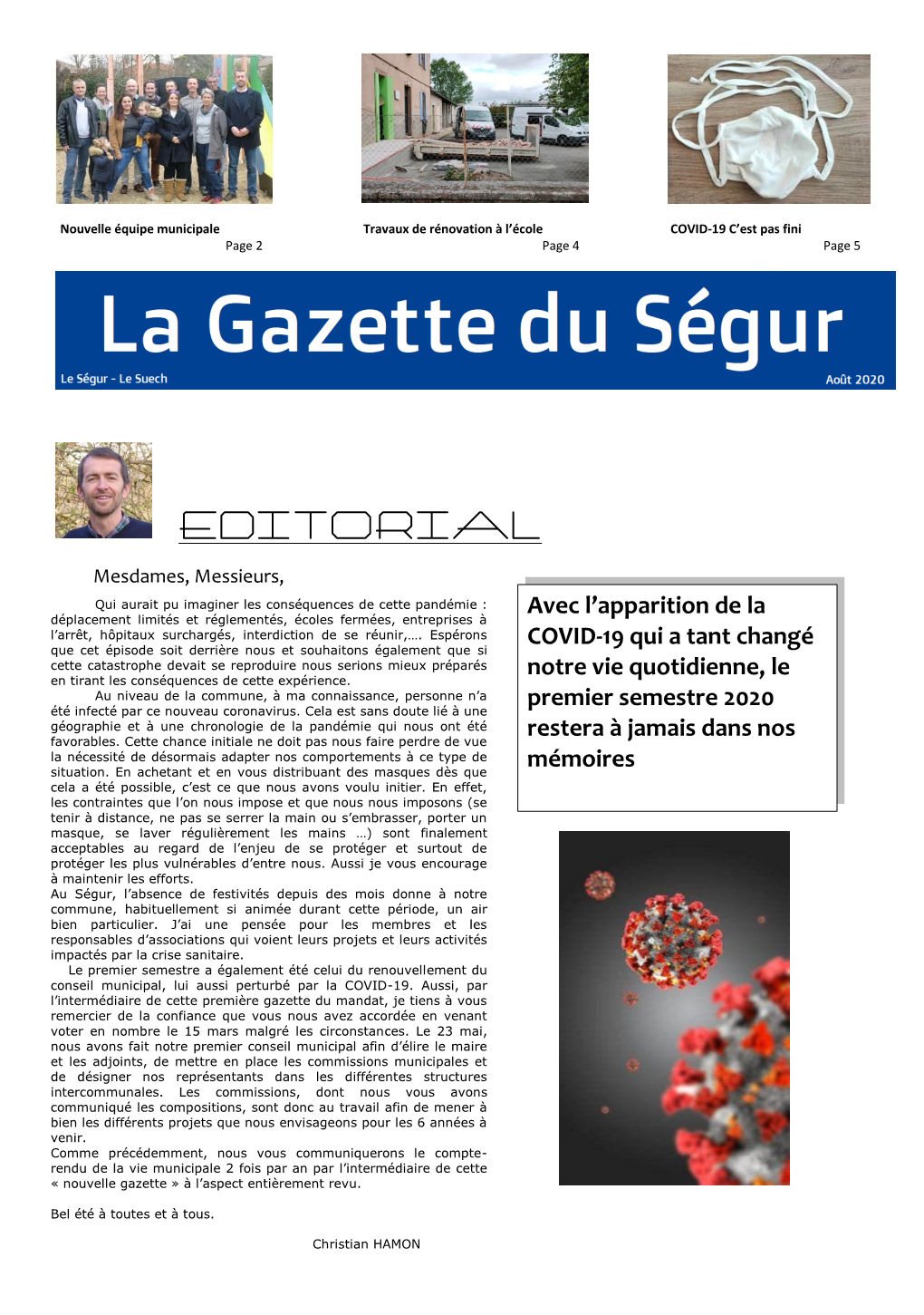 La Gazette Du Ségur Août 2020
