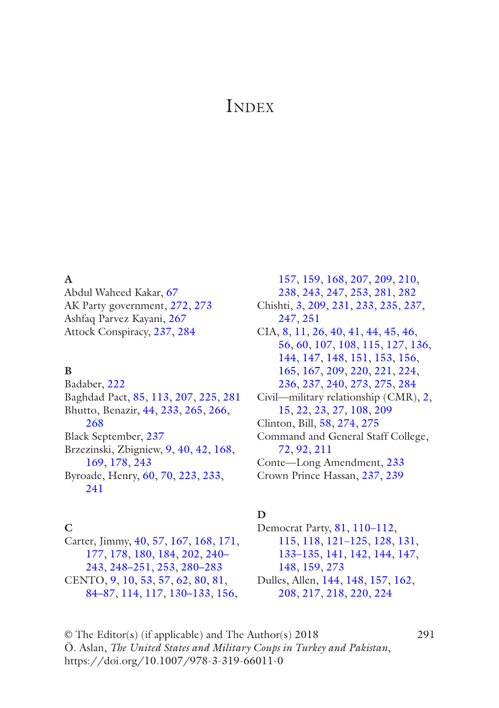 2018 Ö. Aslan, the United States and Military Coups in Turkey and Pakist