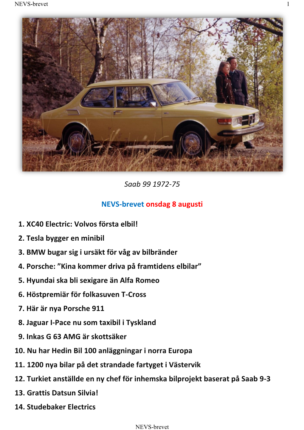 Volvos Första Elbil! 2