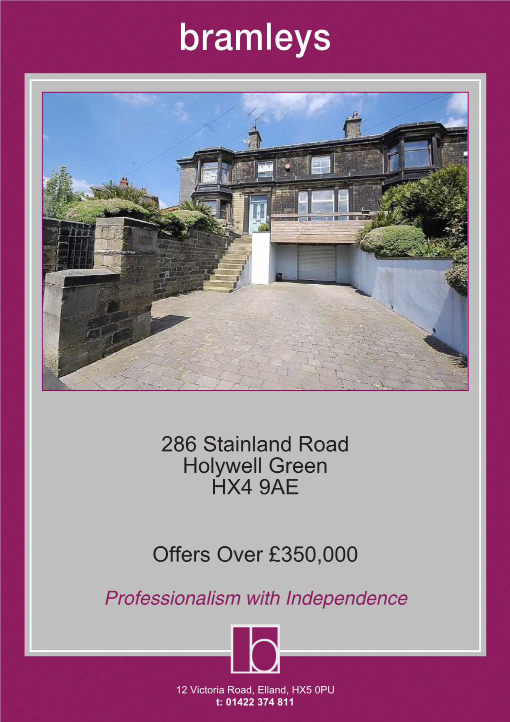 286 Stainland Road Holywell Green HX4 9AE Offers Over £350,000