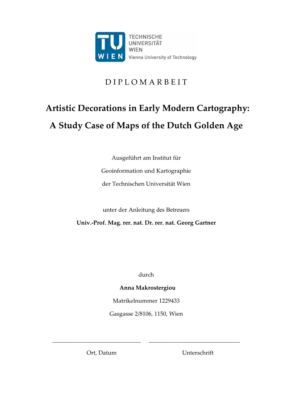 A Study Case of Maps of the Dutch Golden Age