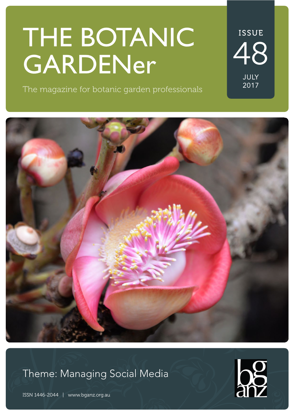 THE BOTANIC Gardener Issue 48 – July 2017
