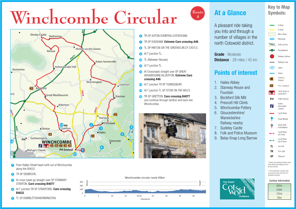 Winchcombe Circular Route