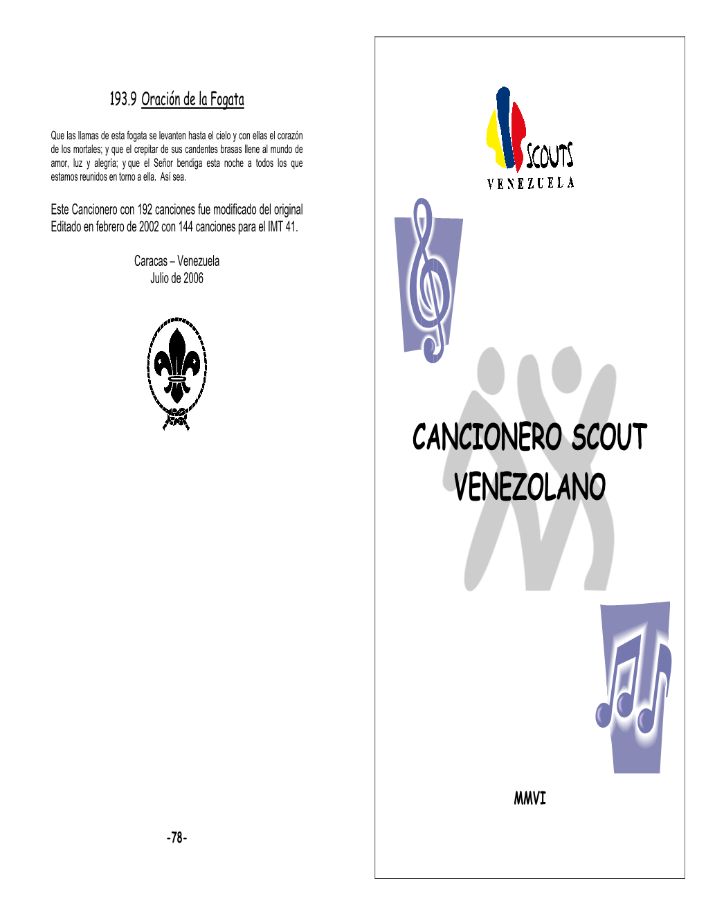 Cancionero Scout Venezolano