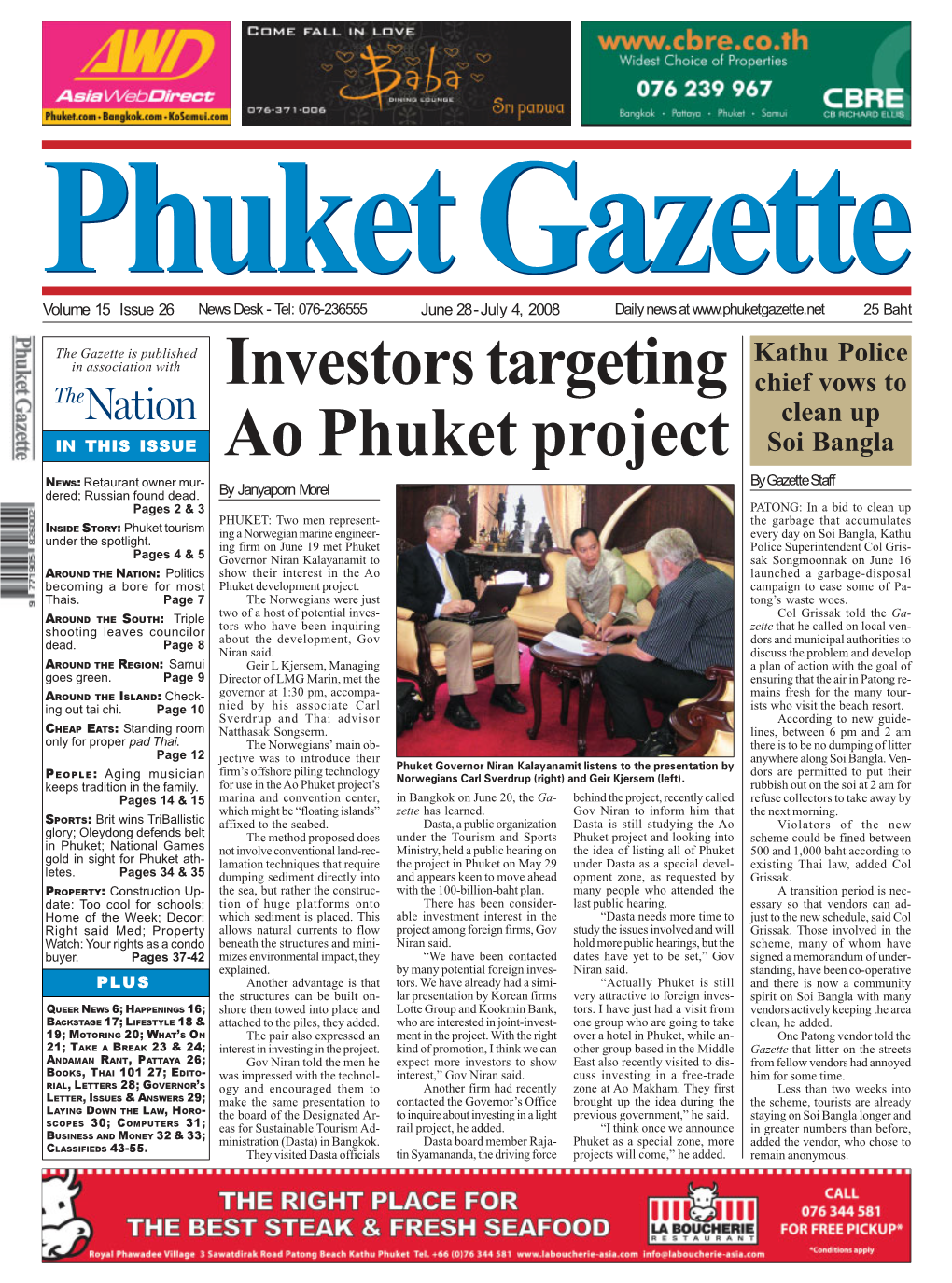 Investors Targeting Ao Phuket Project