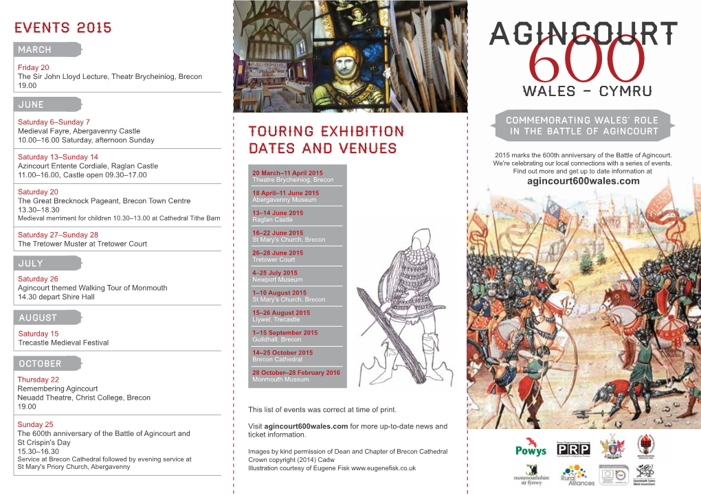 Agincout Brochure