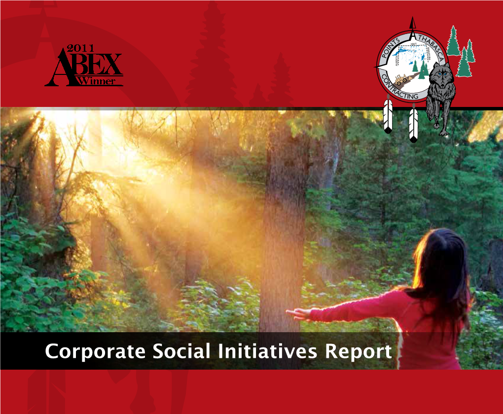 Points Athabasca Corporate Social Initiatives Report Building Capacity