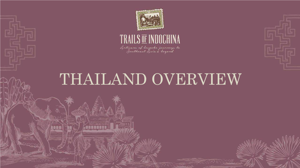 Thailand Overview