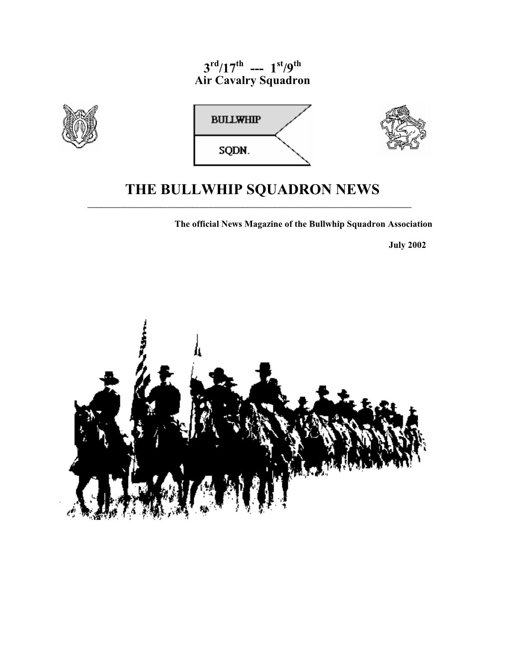 The Bullwhip Squadron News ______