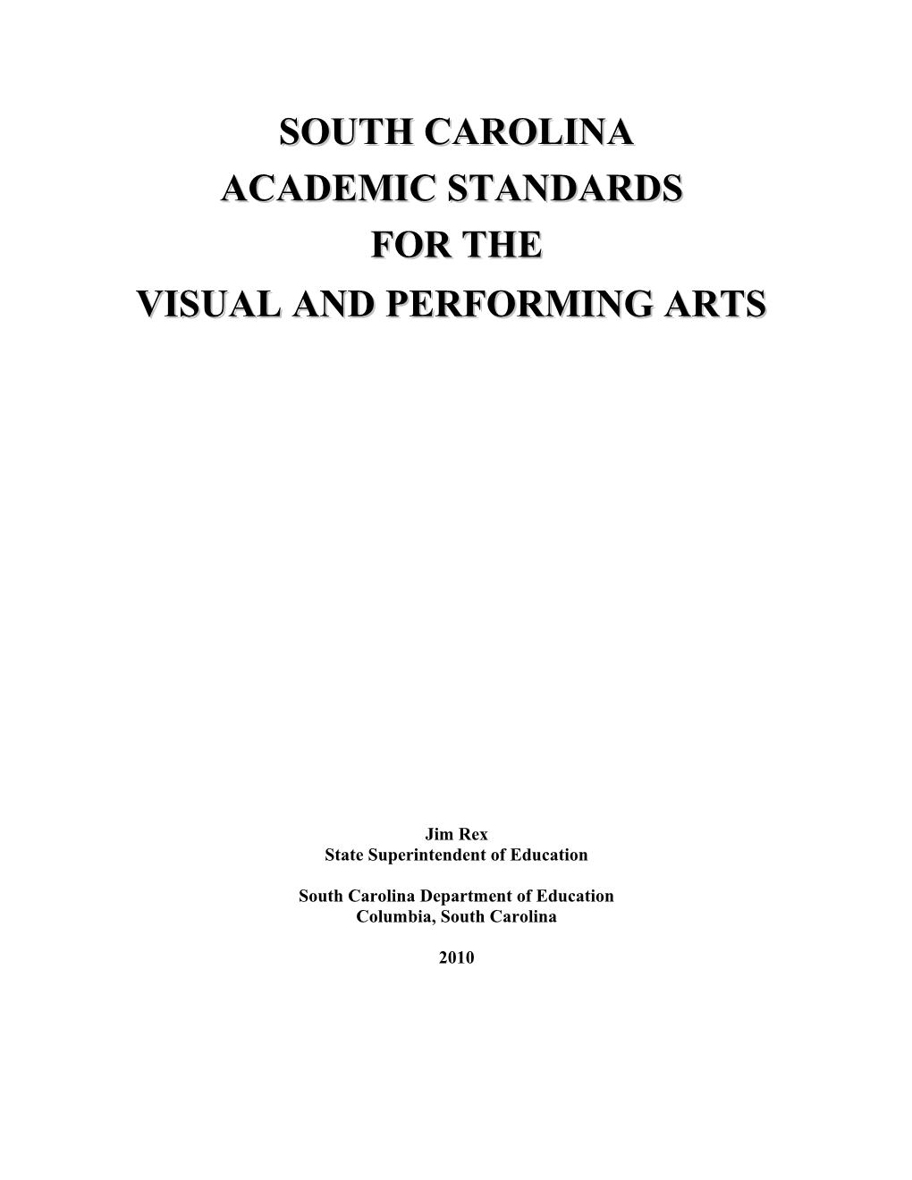 Academic STANDARDS