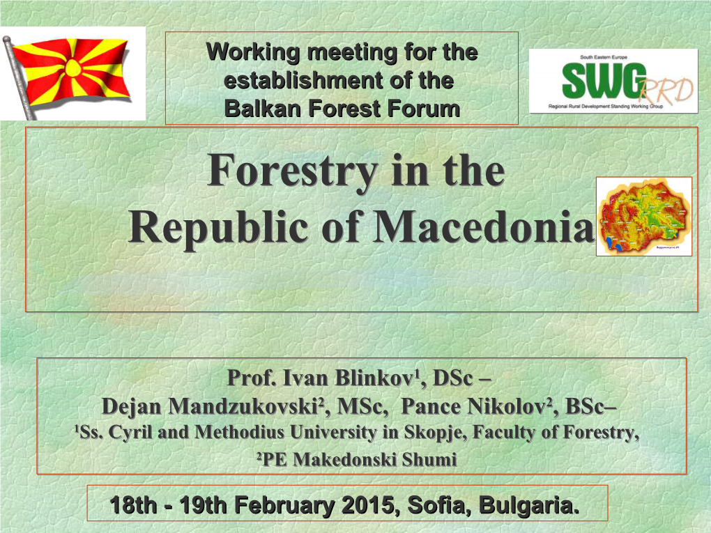 Forestry Sector Macedonia.Compressed