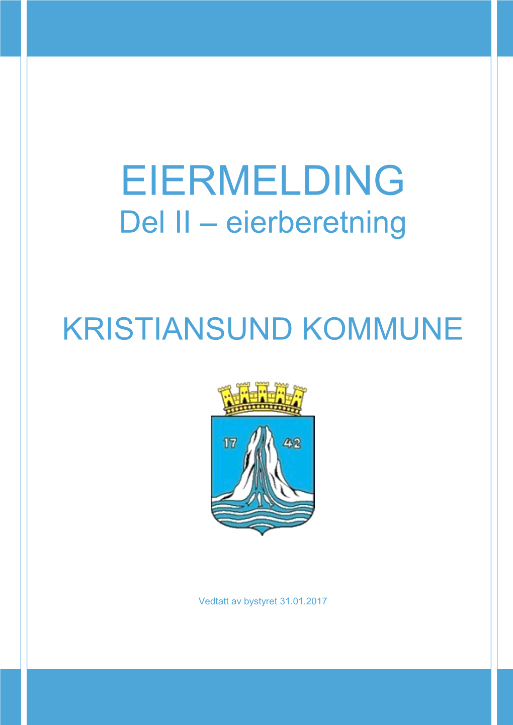 EIERMELDING Del II – Eierberetning