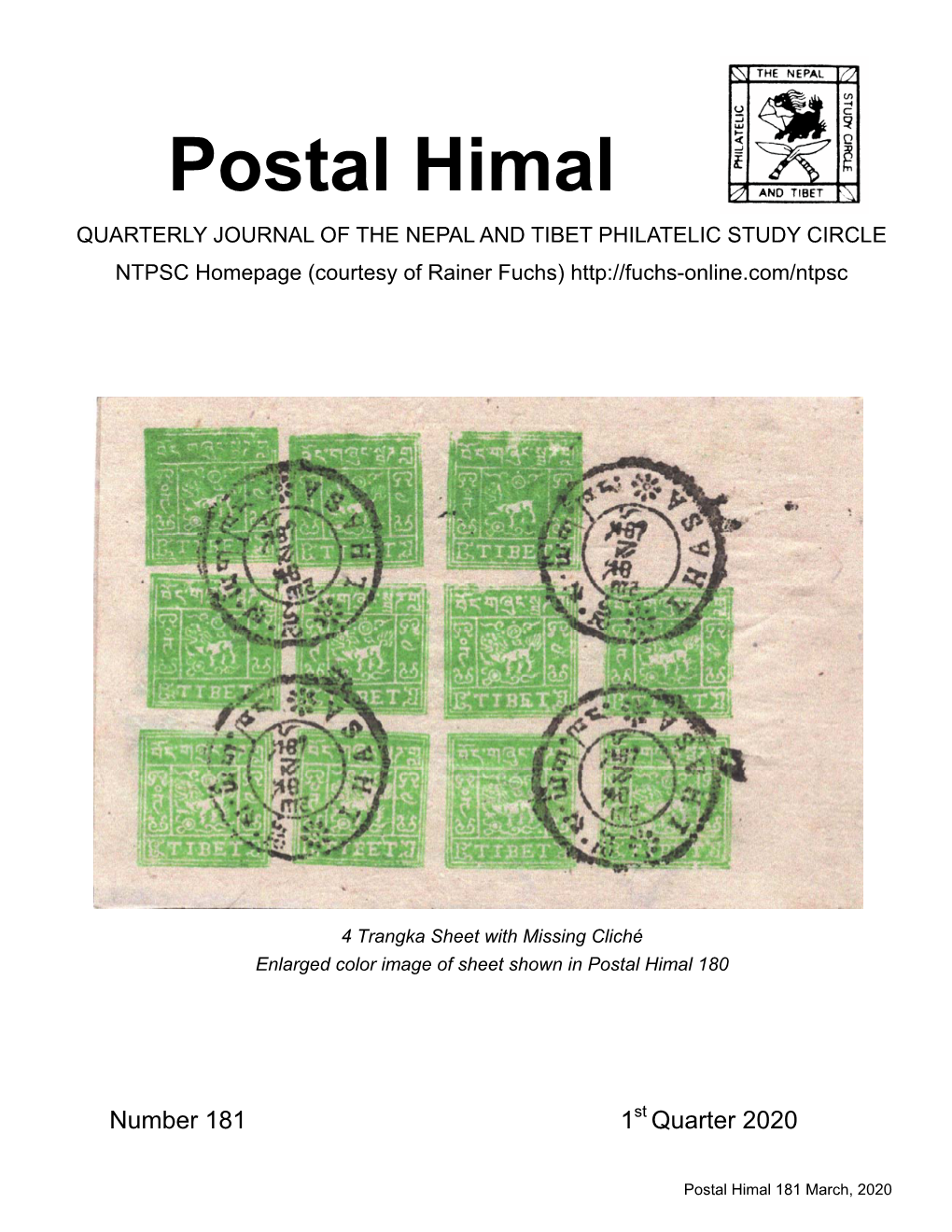 Postal Himalmarch2020.Pub