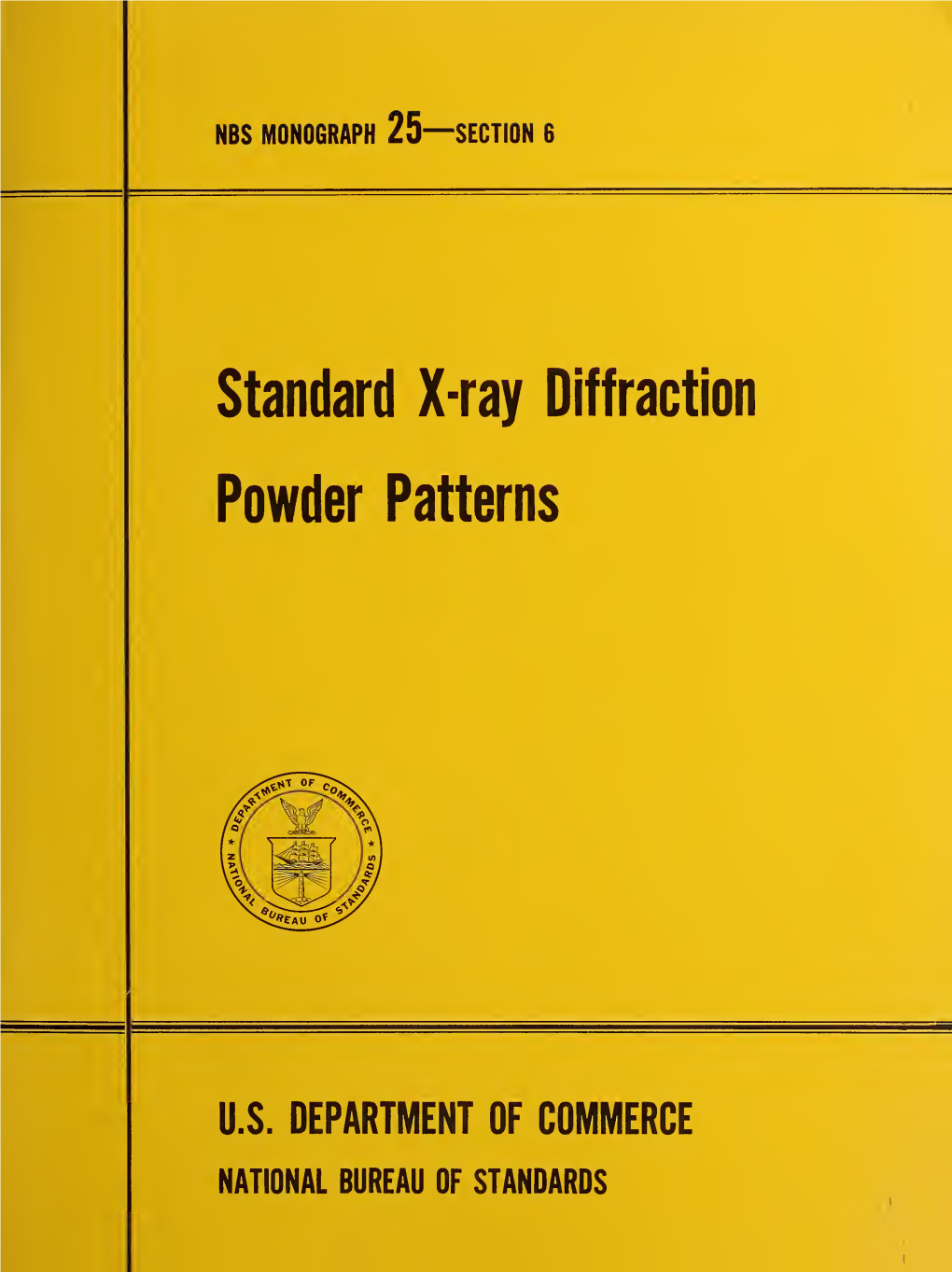 Standard X-Ray Diffraction Powder Patterns