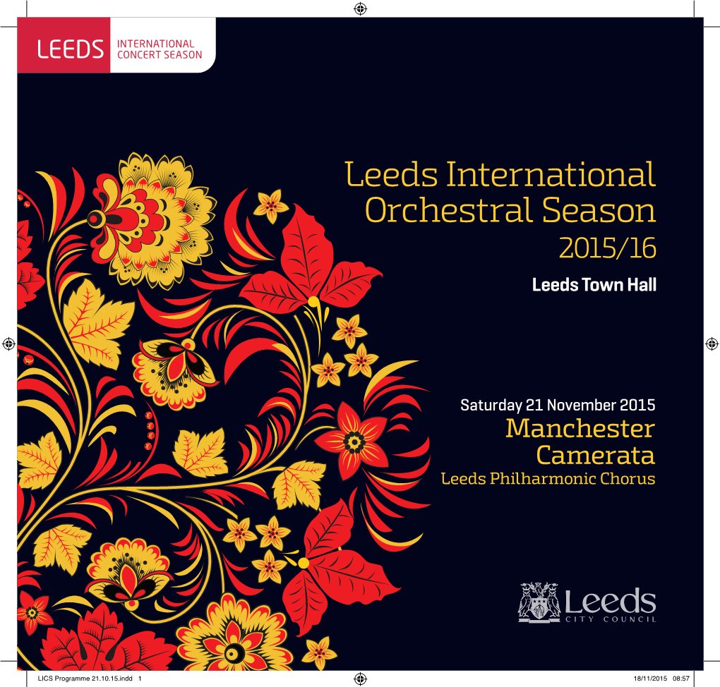 Manchester Camerata Leeds Philharmonic Chorus