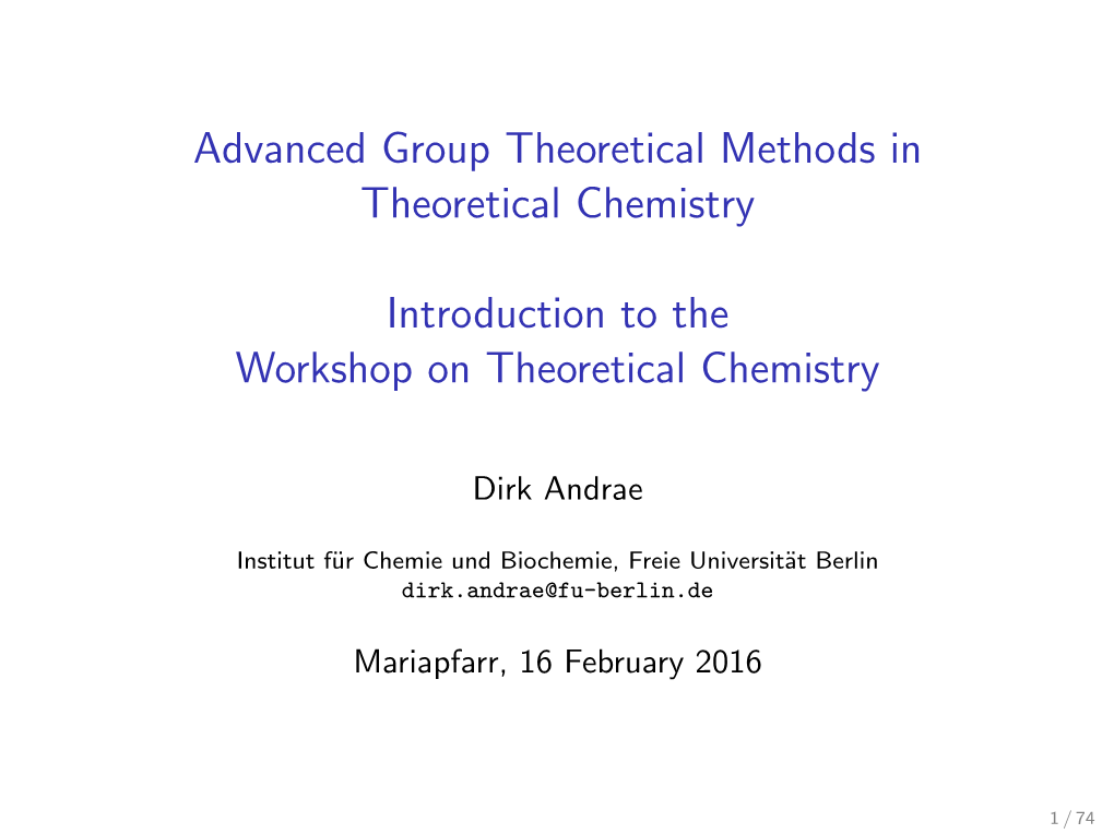 Permutation Groups in the Study of Complete Classes of Compounds