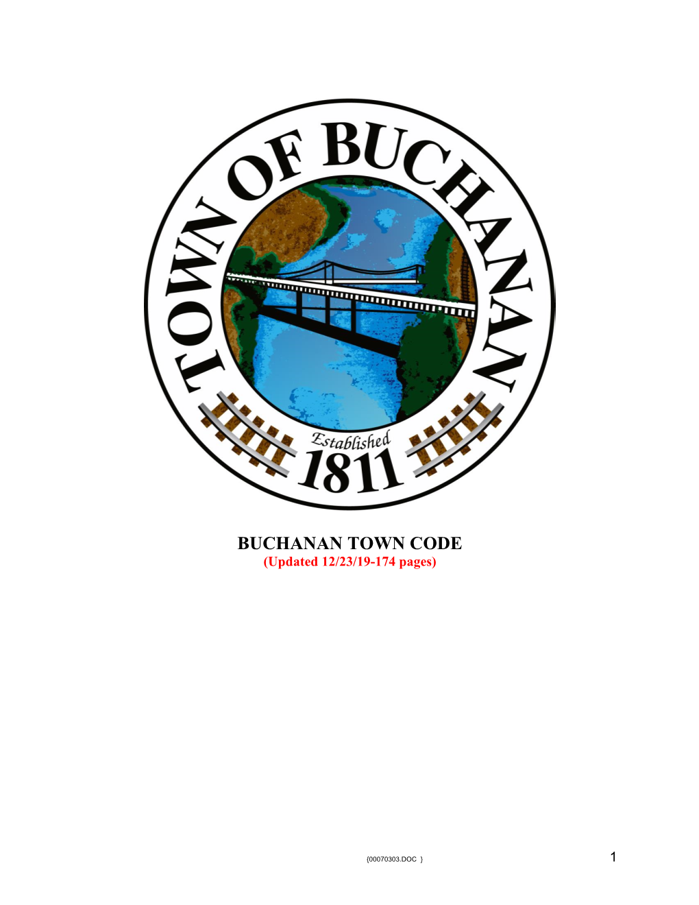 Town Code-Buchanan