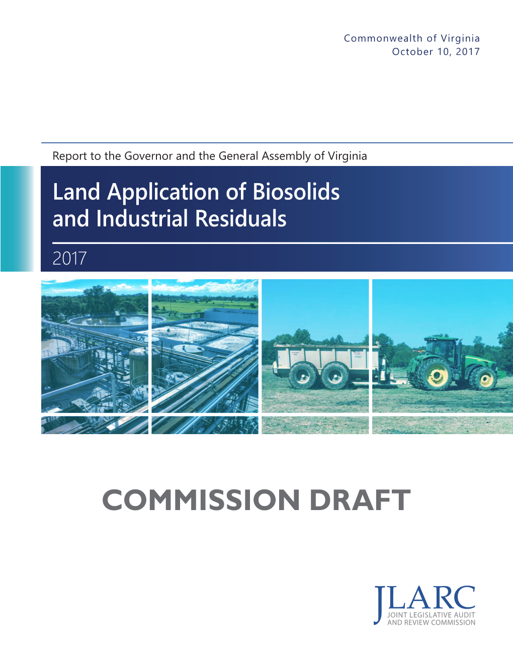 JLARC Biosolids Report