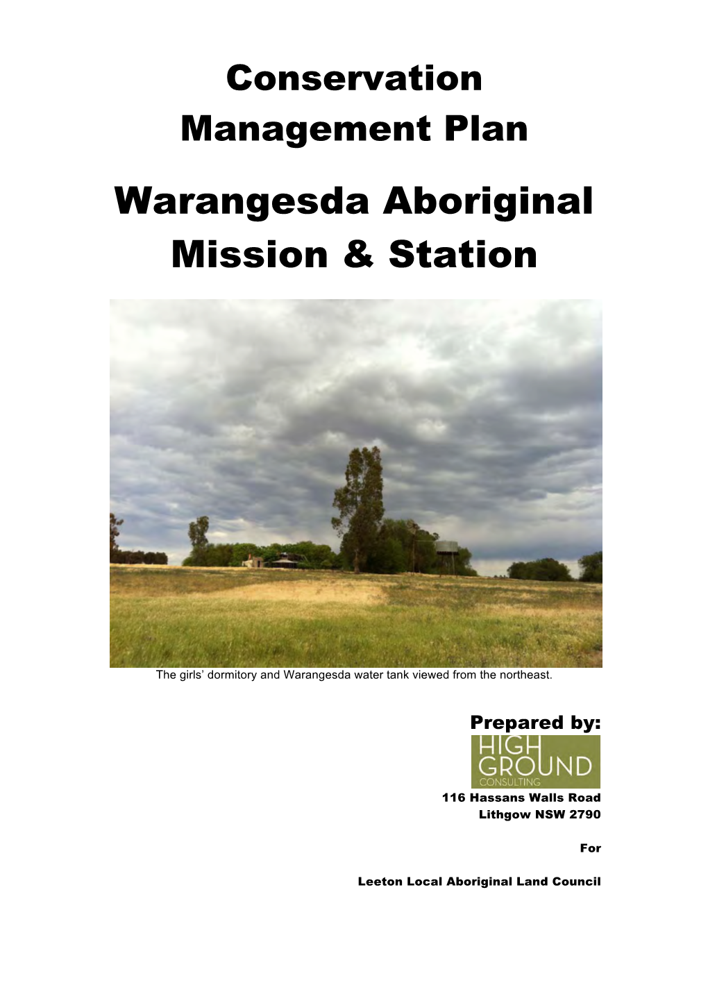 Warangesda Aboriginal Mission & Station