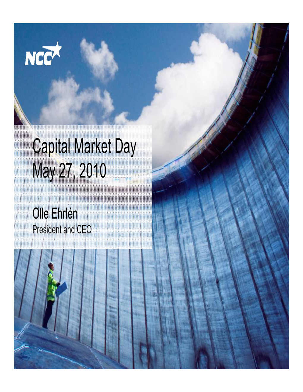 Capital Market Day May 27, 2010