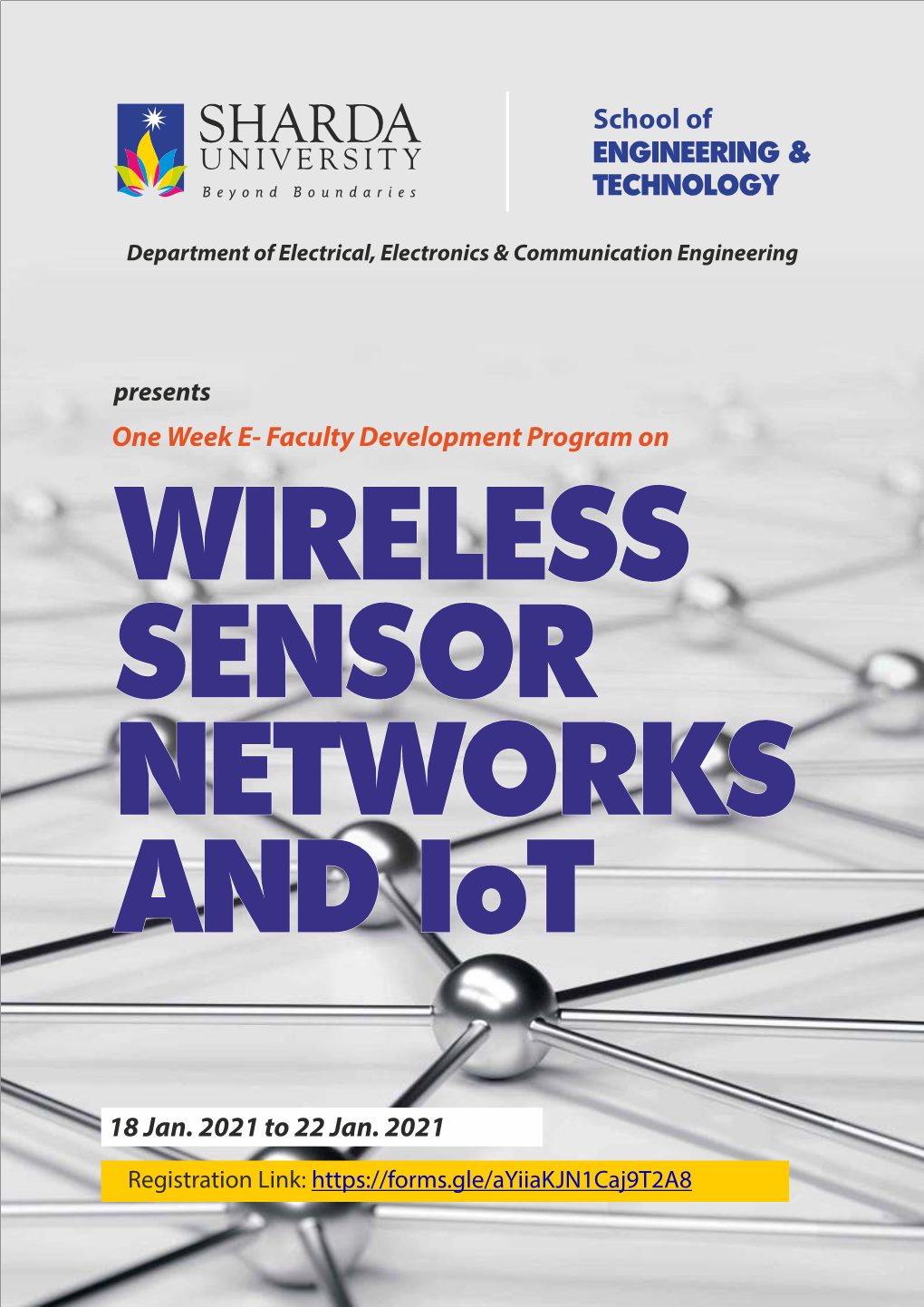 FDP on Wireless Sensor Networks and Iot.Cdr