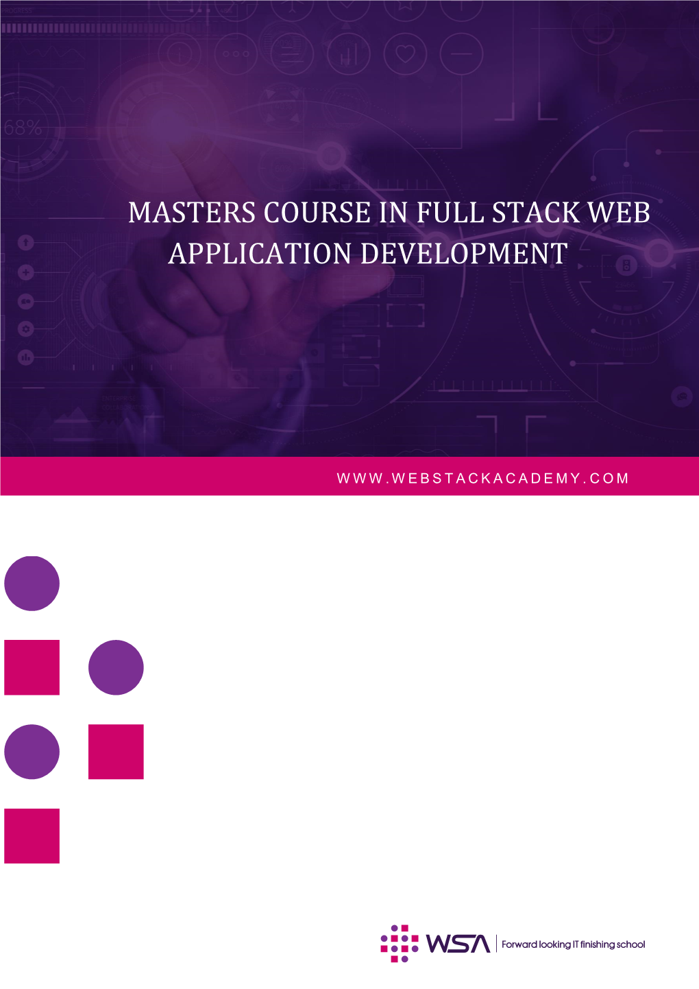 Masters Course in Full Stack Web Application Development Course Syllabus