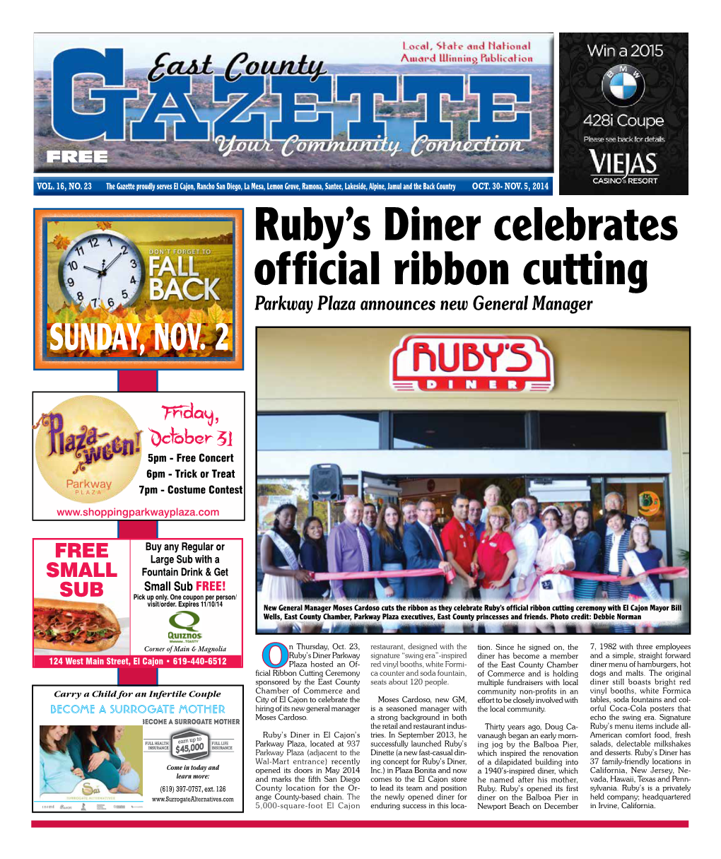Ruby's Diner Celebrates Official Ribbon Cutting