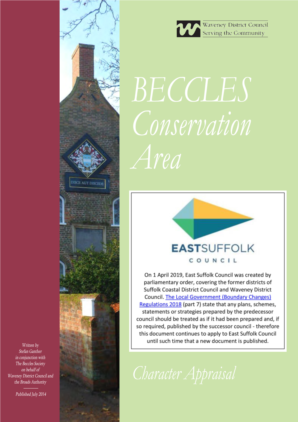 Beccles Conservation Area Appraisal