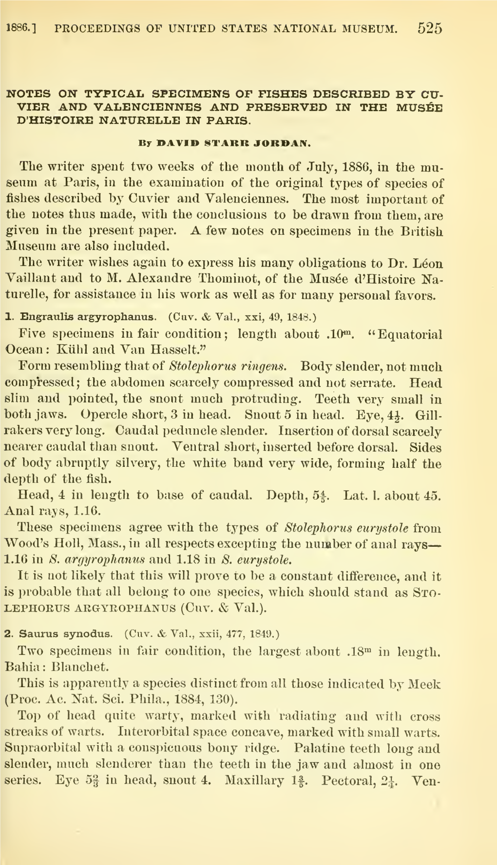 Proceedings of the United States National Museum