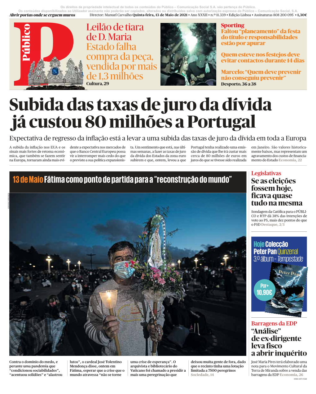 Subida Das Taxas De Juro Da Dívida Já Custou 80 Milhões a Portugal
