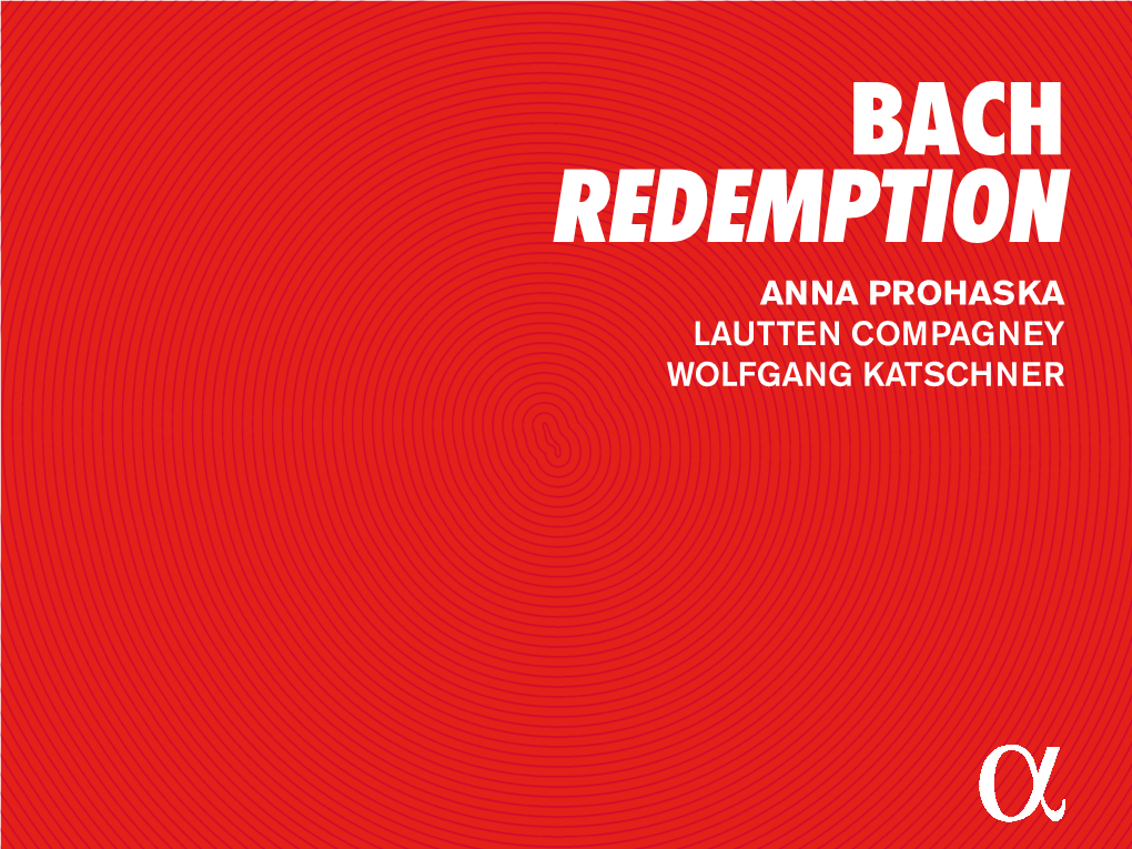 Anna Prohaska Lautten Compagney Wolfgang Katschner Menu