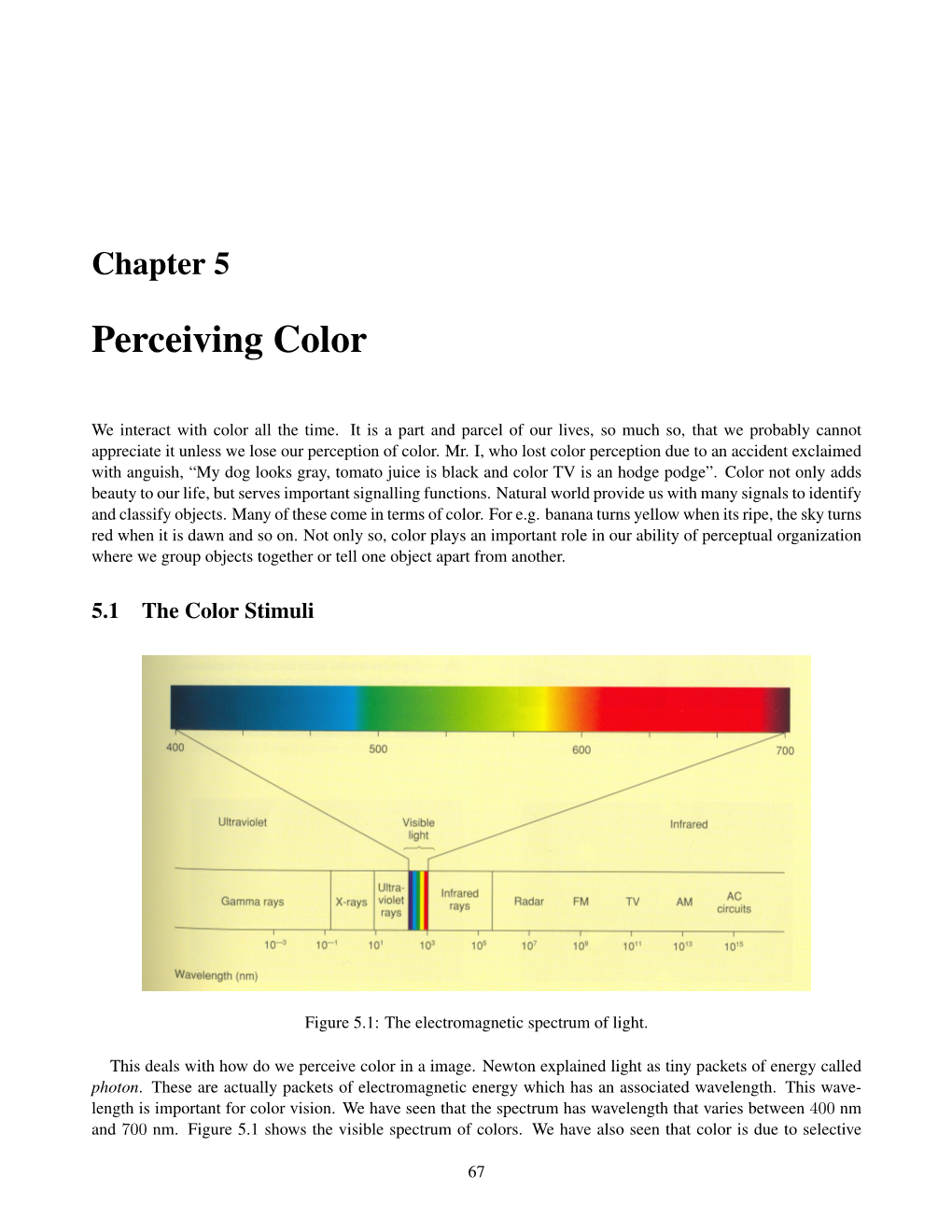 Perceiving Color