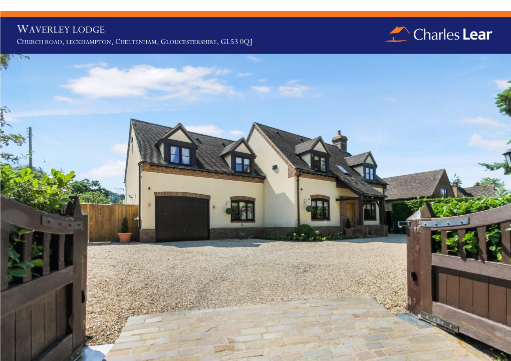 Waverley Lodge Church Road, Leckhampton, Cheltenham, Gloucestershire, Gl53 0Qj