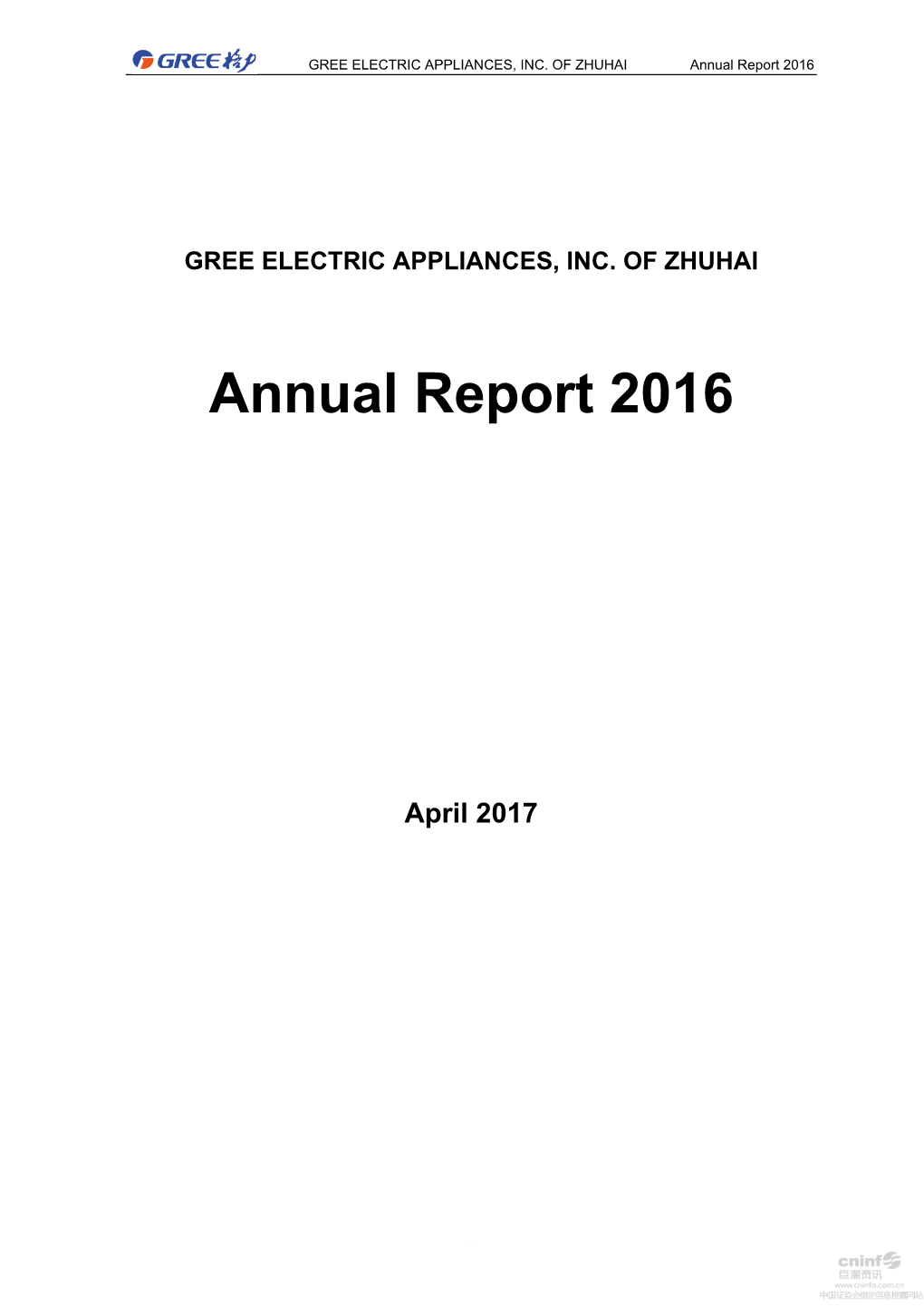 Annual Report 2016