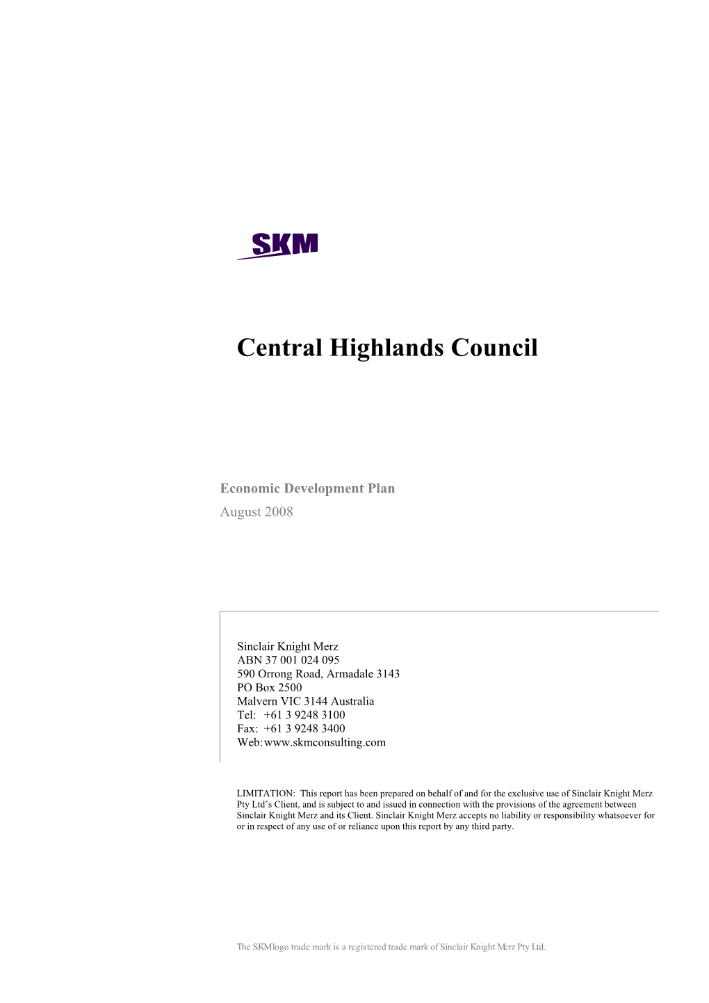 Central Highlands Council