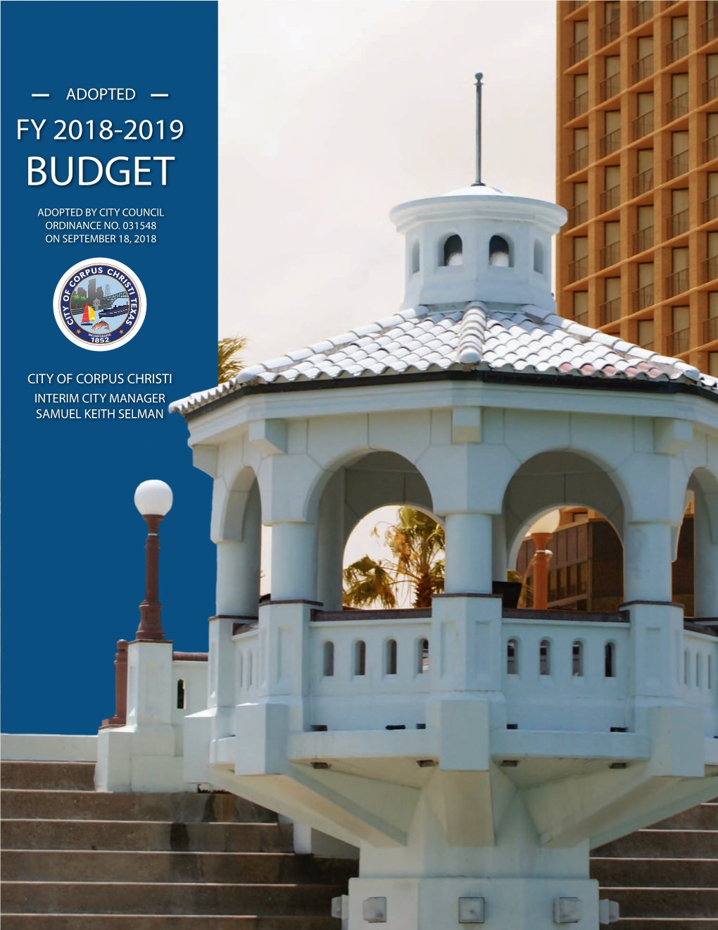 Fy 2018-2019 Budget
