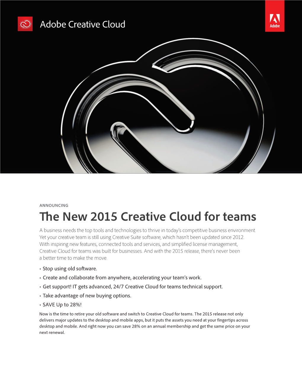 Adobe Creative Cloud for Enterprise Overview