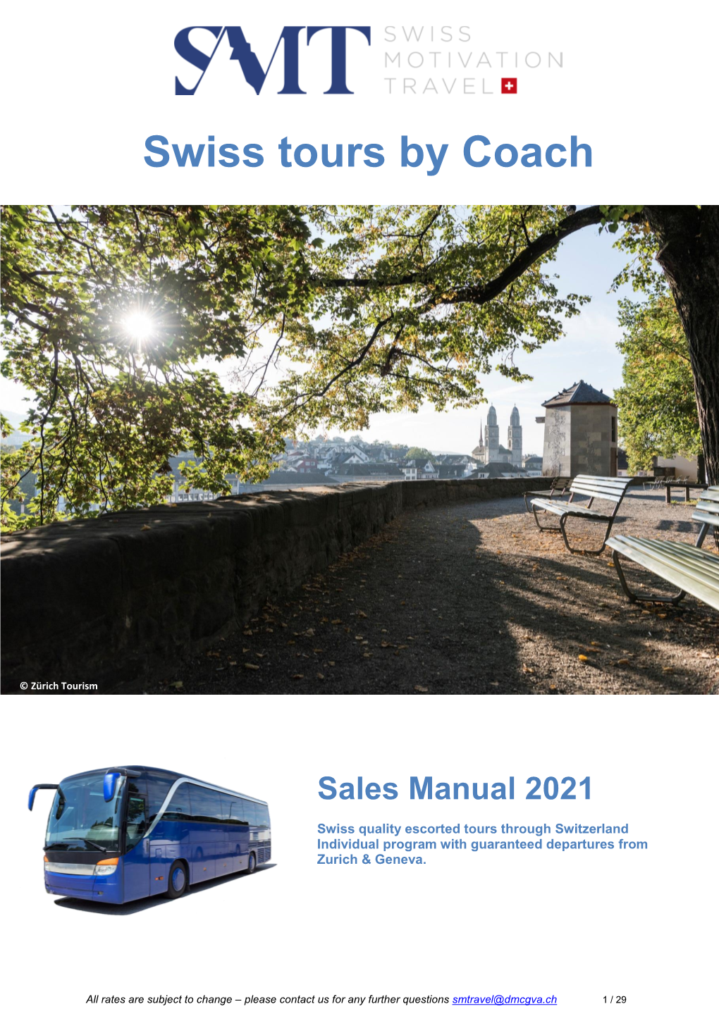 Swiss Tours by Coach
