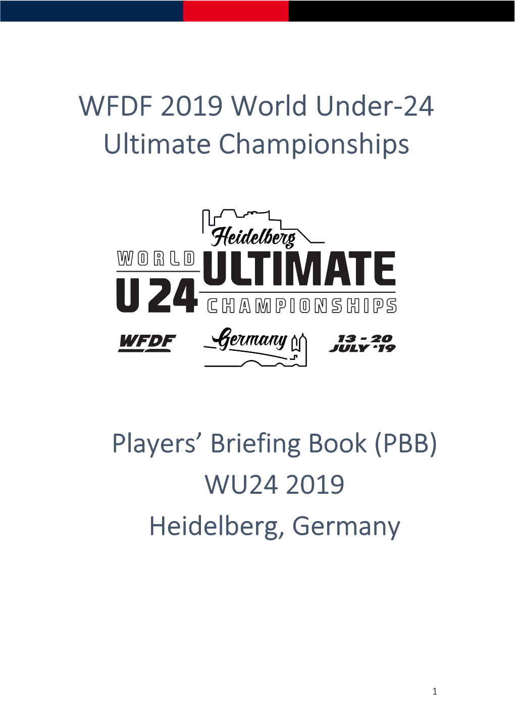 Players' Briefing Book (PBB)