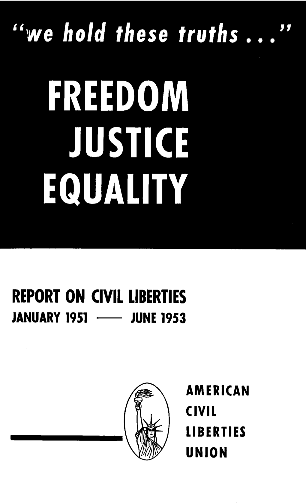 Report on Civil Liberties