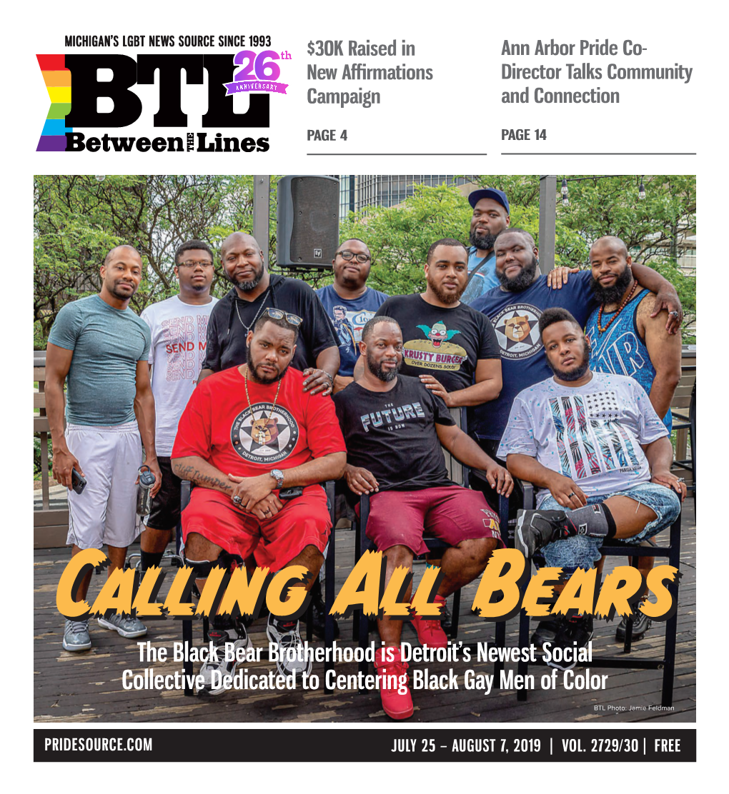 The Black Bear Brotherhood Is Detroit's Newest Social Collective Dedicated to Centering Black Gay Men of Color