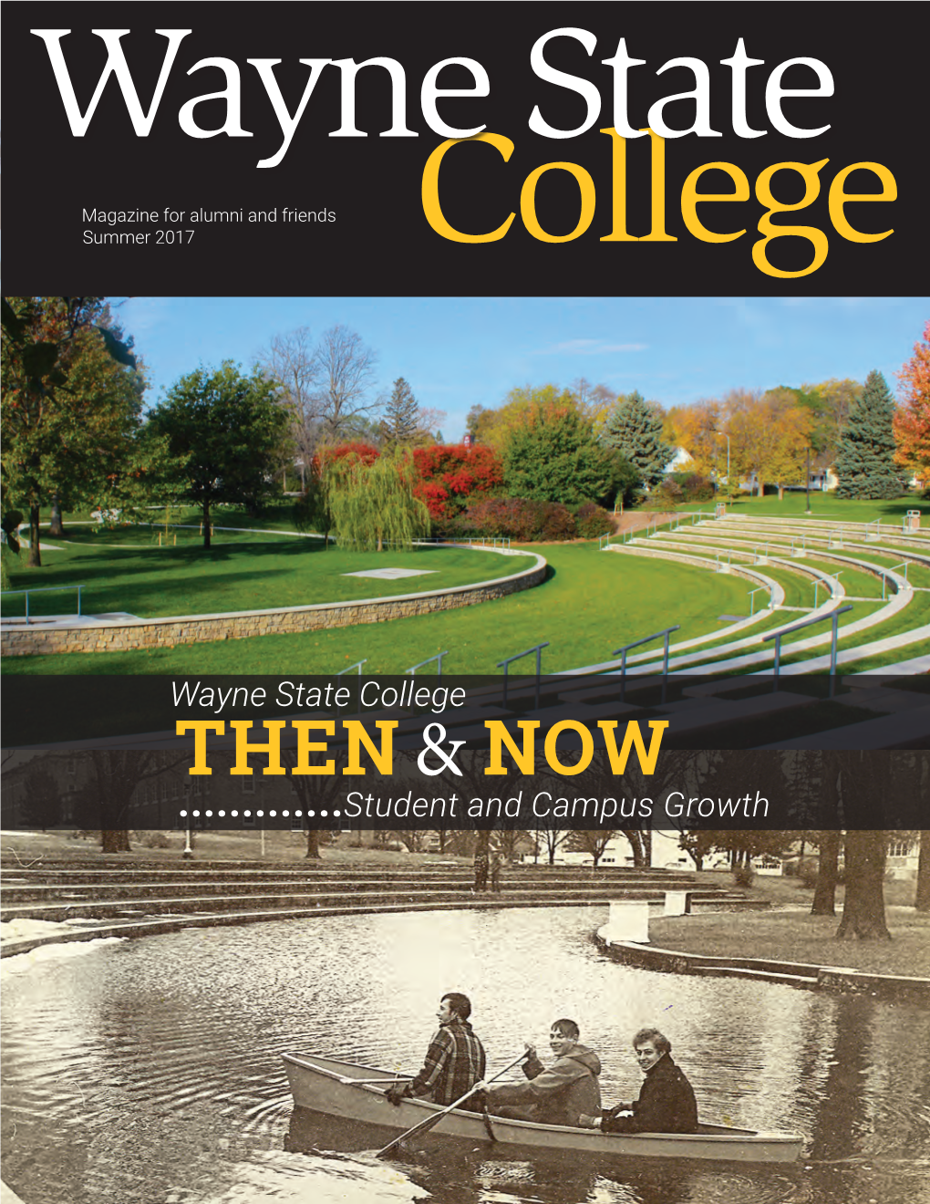 New Entrance Signs Welcome Visitors to Wayne State College