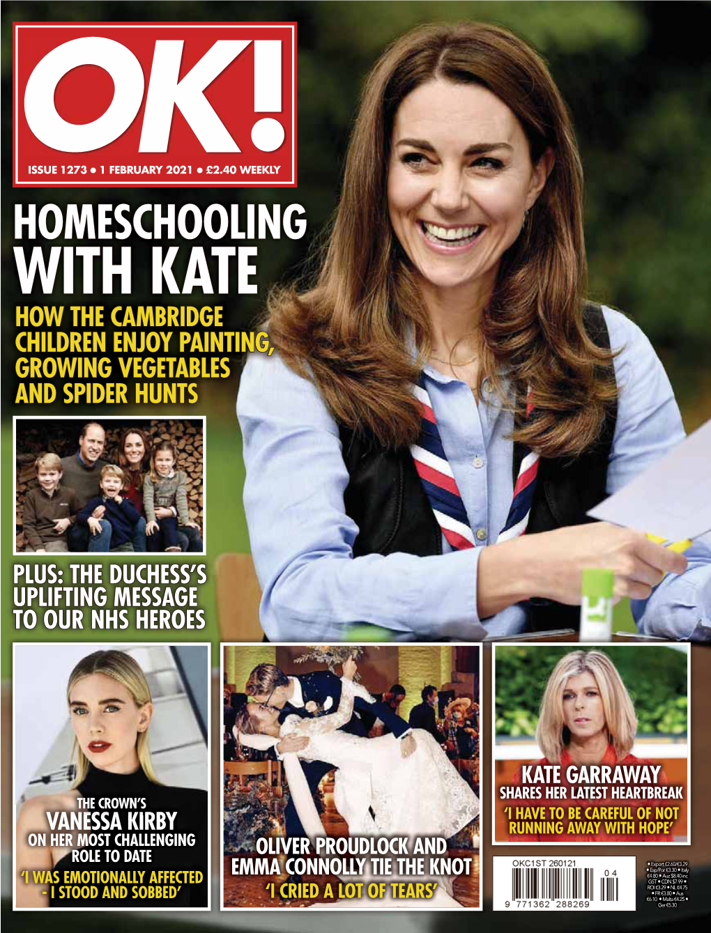 With Kate How the Cambridge Children Enjoy Painting, Growing Vegetables and Spider Hunts