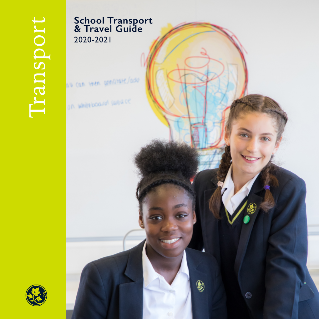 Transport 2020-2021 & Travelguide School Transport WELCOME FIVE STAR SERVICE