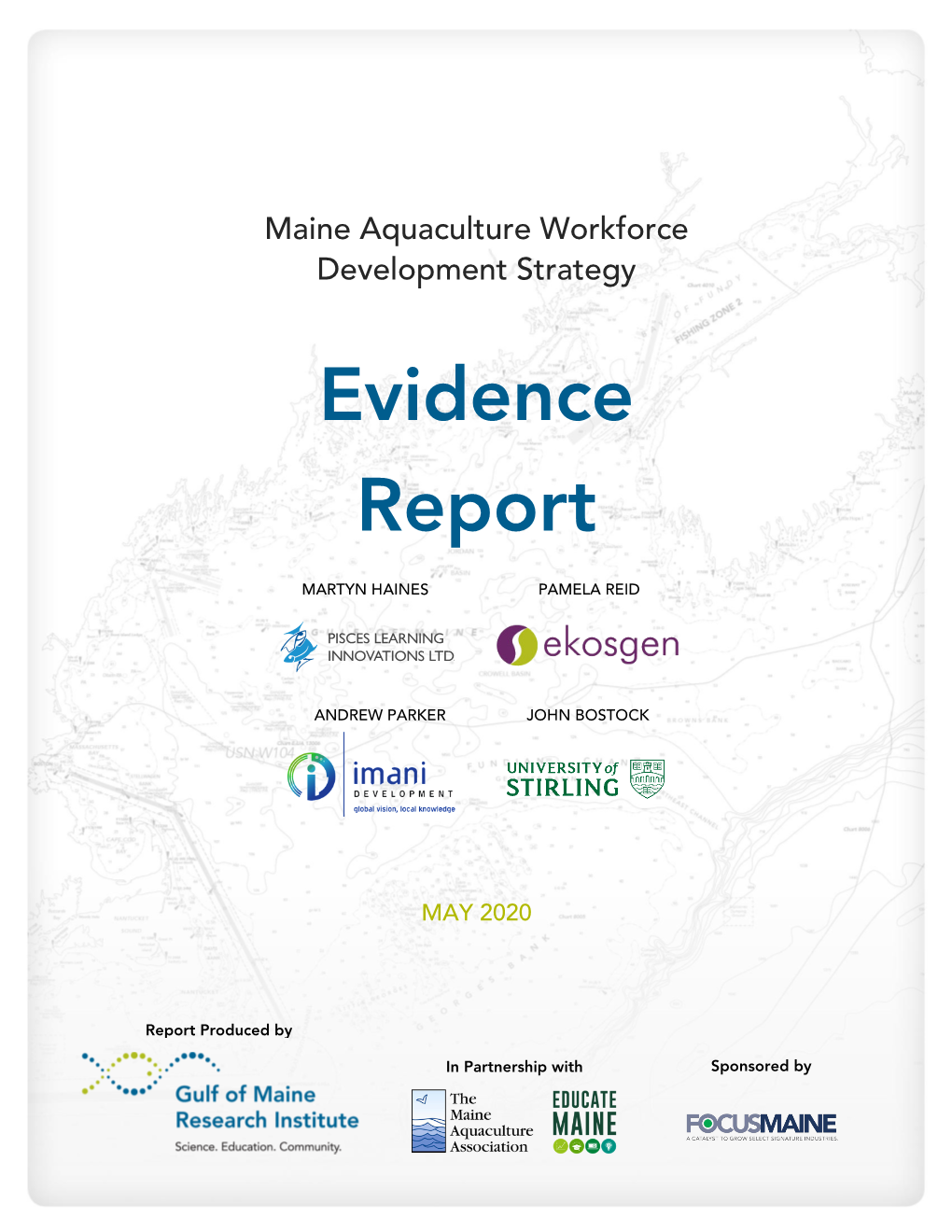 Maine Aquaculture Workforce Development Strategy Evidence Report