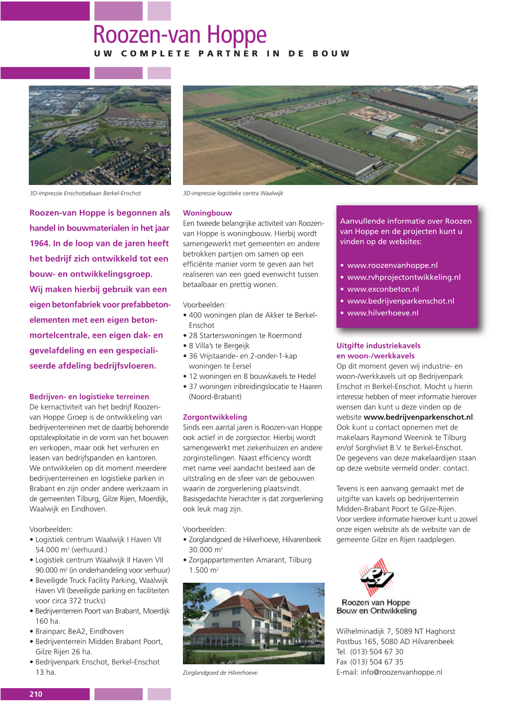 Roozen-Van Hoppe UW COMPLETE PARTNER in DE BOUW