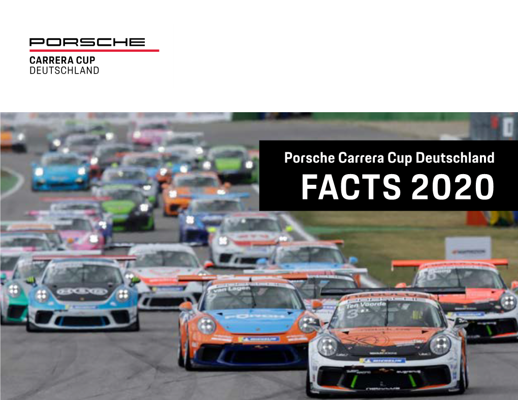 Porsche Carrera Cup Deutschland FACTS 2020