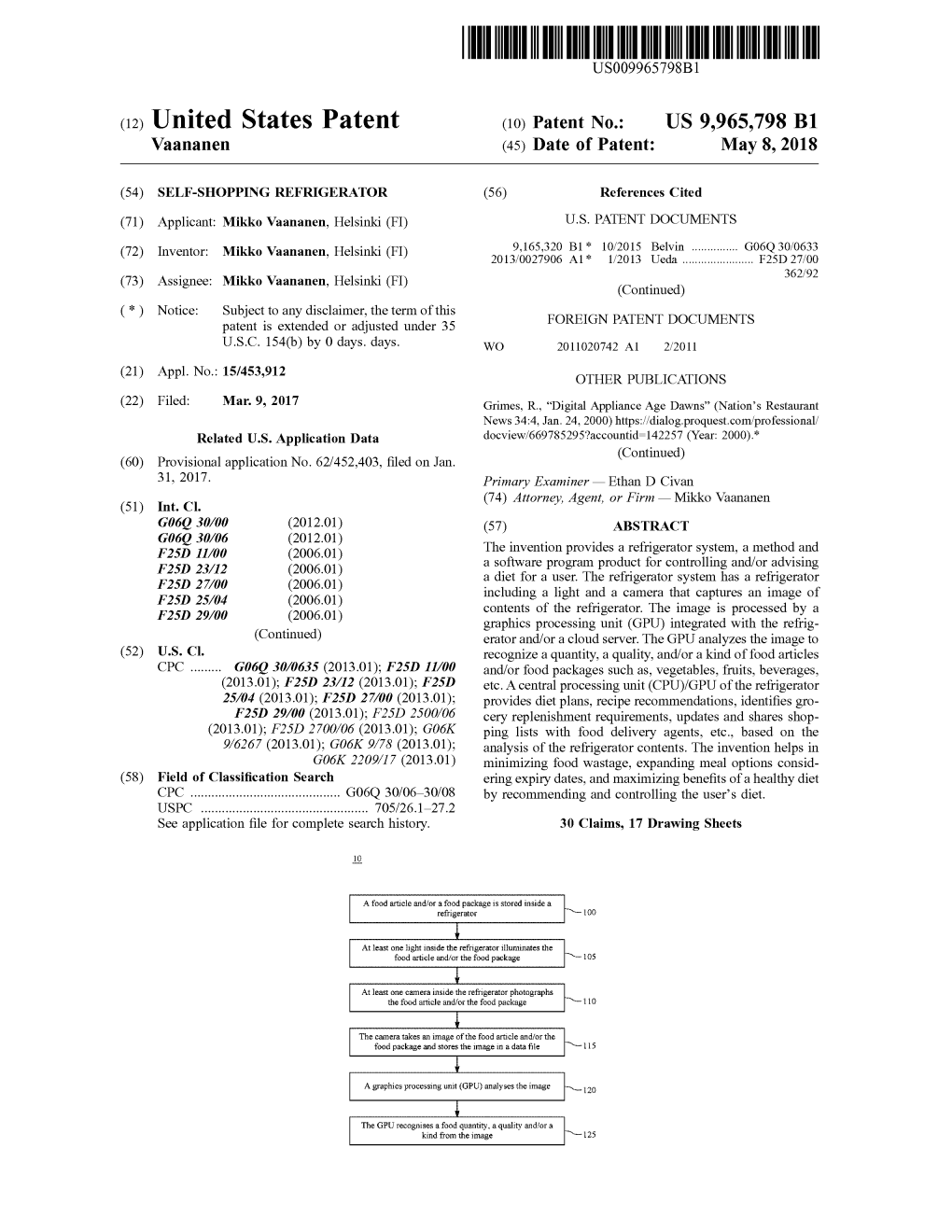 THAT ARE NOT COLUMULUTTUUS009965798B1 (12 ) United States Patent ( 10 ) Patent No