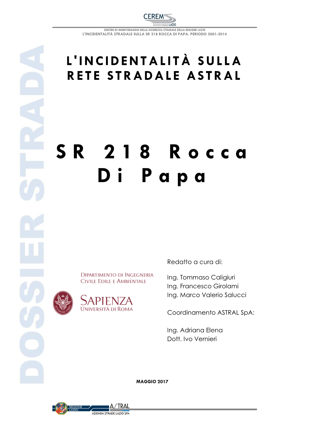 Sr 218 Rocca Di Papa